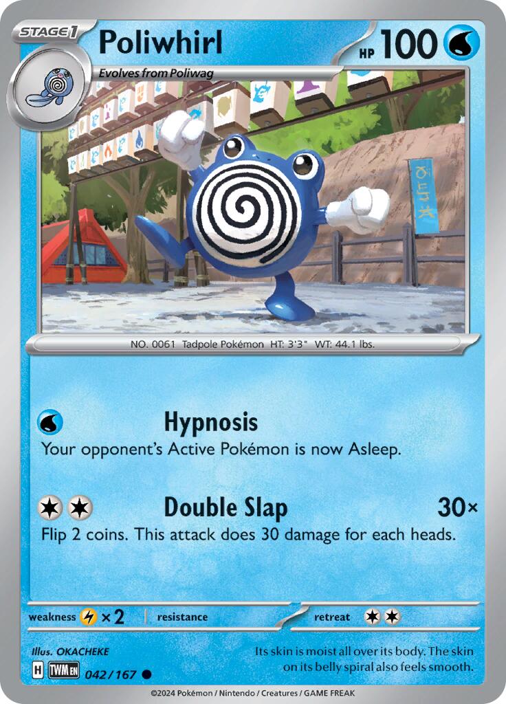 Poliwhirl (042/167) [Scarlet & Violet: Twilight Masquerade] | GnG Games