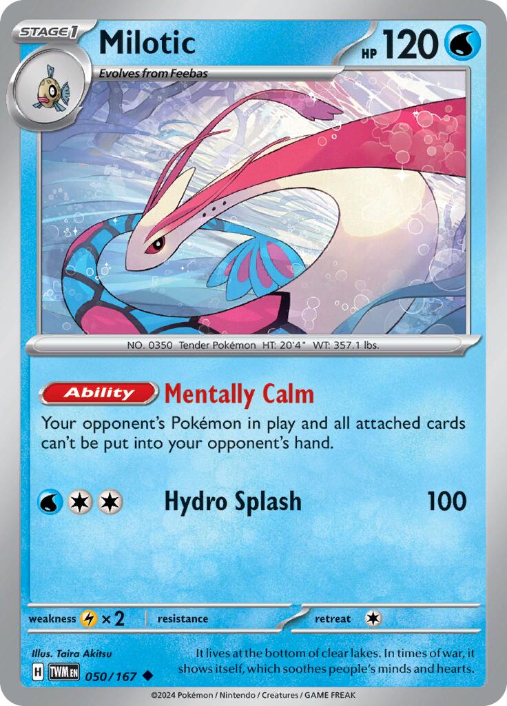 Milotic (050/167) [Scarlet & Violet: Twilight Masquerade] | GnG Games