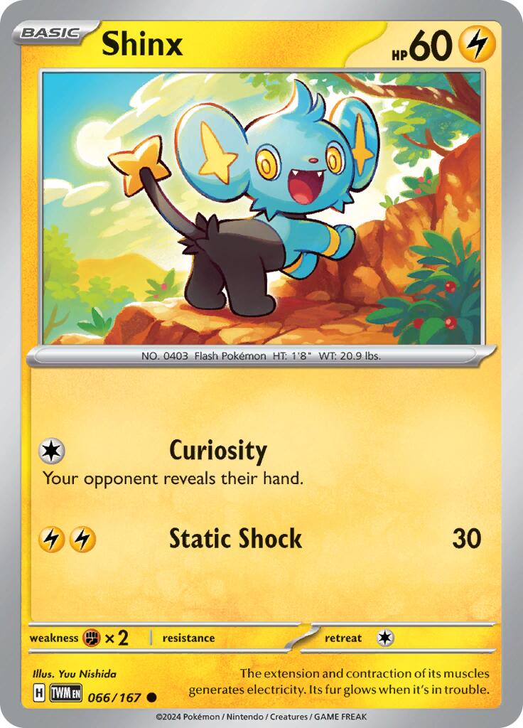 Shinx (066/167) [Scarlet & Violet: Twilight Masquerade] | GnG Games