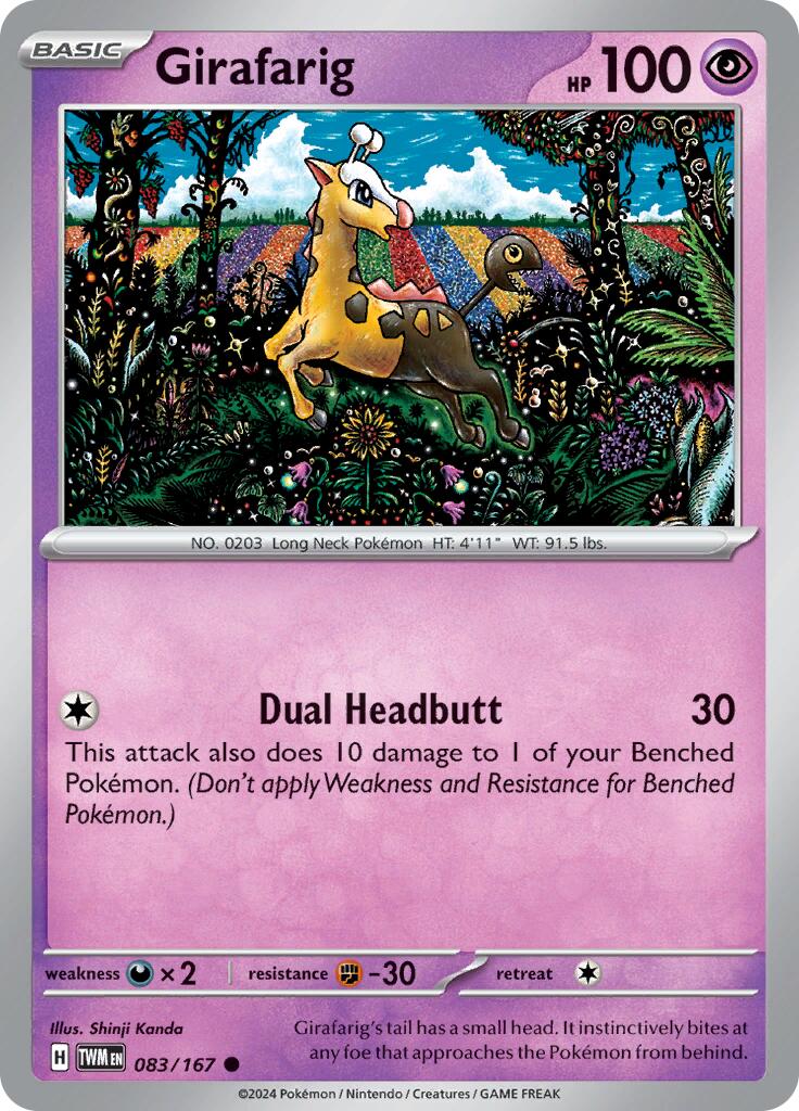 Girafarig (083/167) [Scarlet & Violet: Twilight Masquerade] | GnG Games