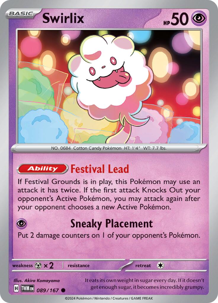 Swirlix (089/167) [Scarlet & Violet: Twilight Masquerade] | GnG Games