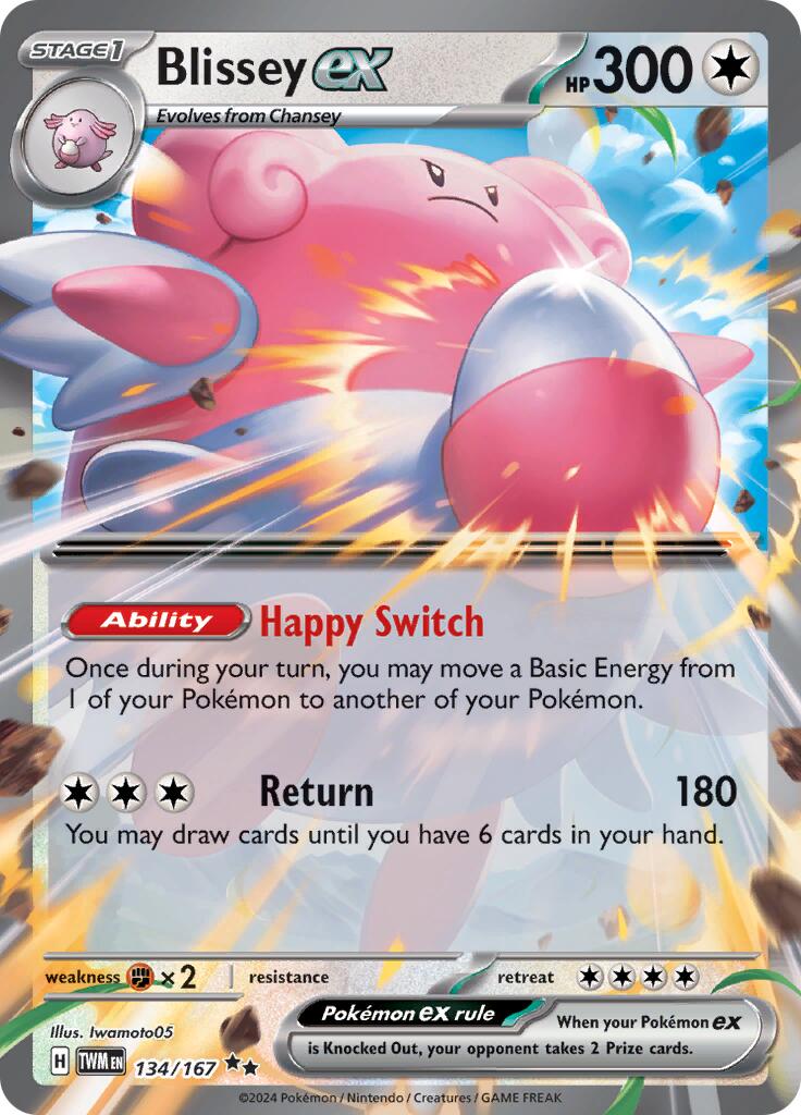 Blissey ex (134/167) [Scarlet & Violet: Twilight Masquerade] | GnG Games