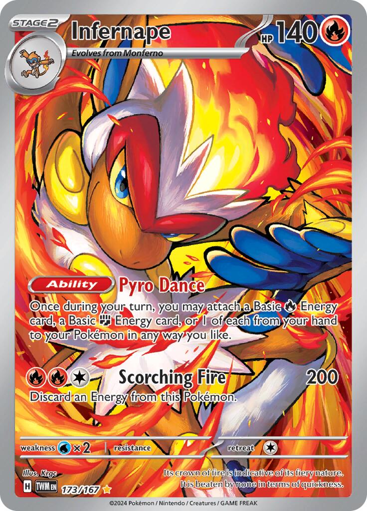 Infernape (173/167) [Scarlet & Violet: Twilight Masquerade] | GnG Games