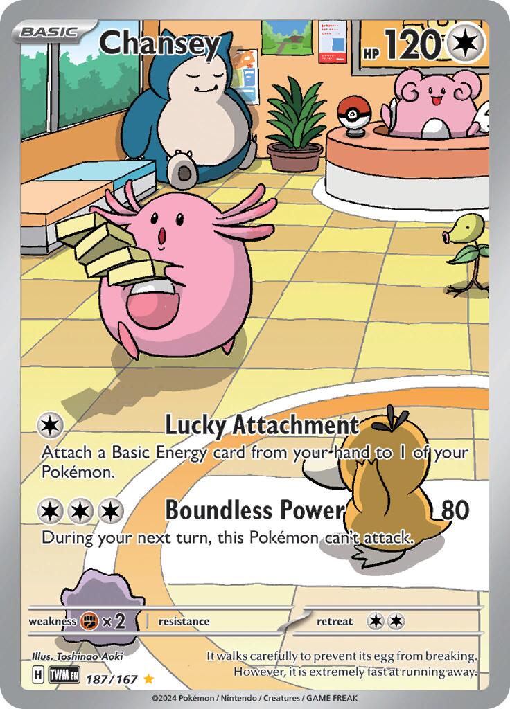 Chansey (187/167) [Scarlet & Violet: Twilight Masquerade] | GnG Games