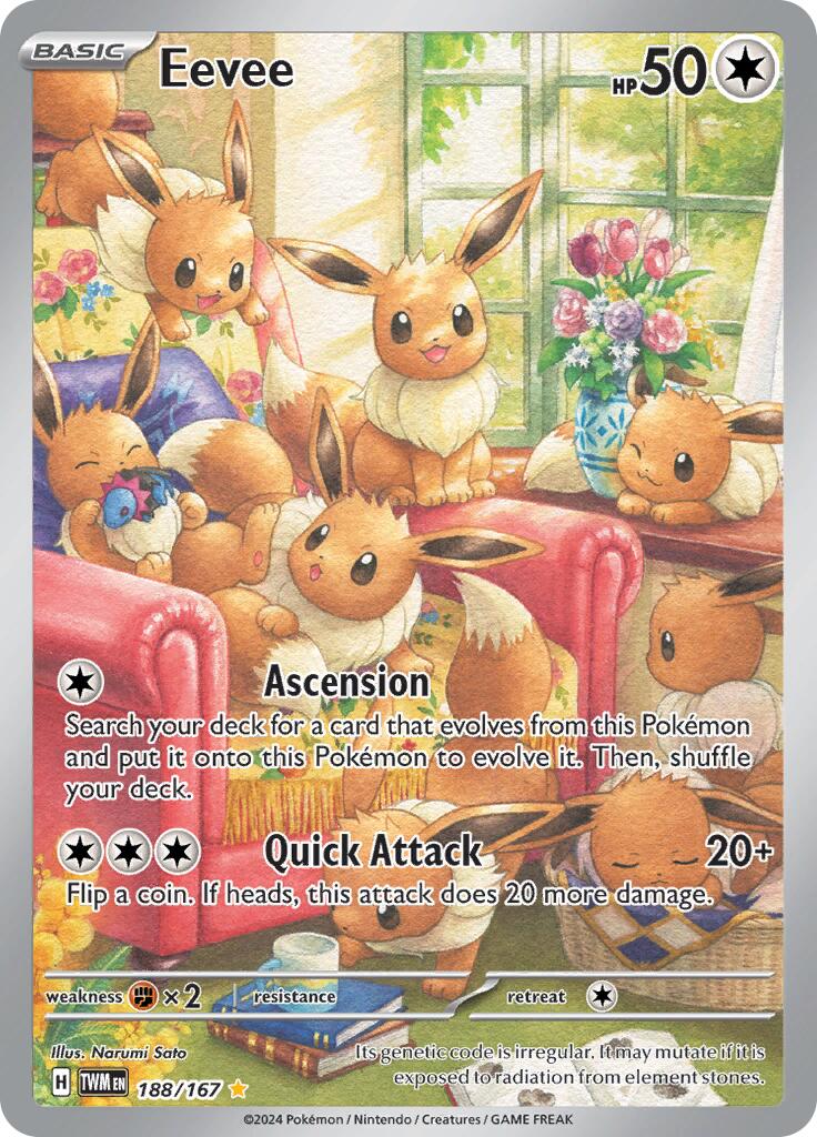 Eevee (188/167) [Scarlet & Violet: Twilight Masquerade] | GnG Games