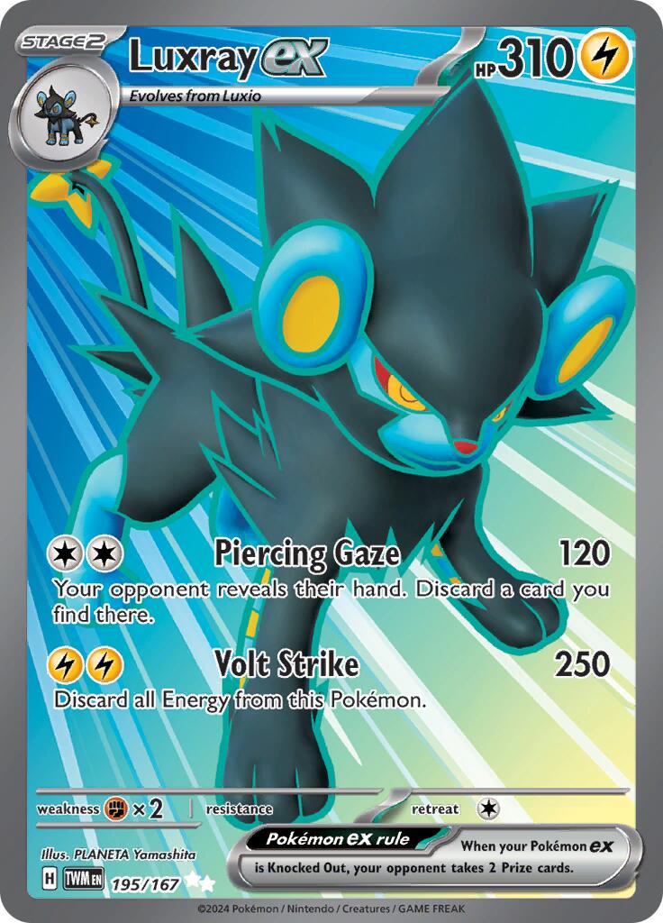 Luxray ex (195/167) [Scarlet & Violet: Twilight Masquerade] | GnG Games