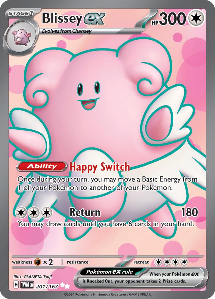 Blissey ex (201/167) [Scarlet & Violet: Twilight Masquerade] | GnG Games