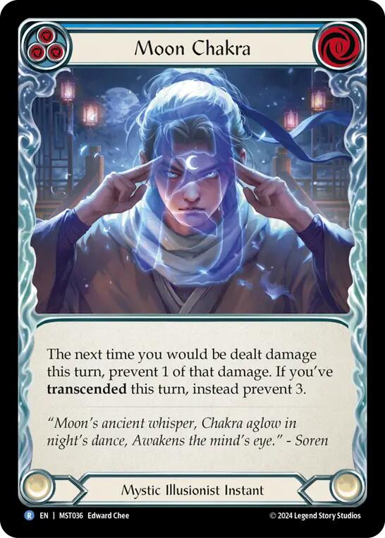 Moon Chakra (Blue) [MST036] (Part the Mistveil) | GnG Games