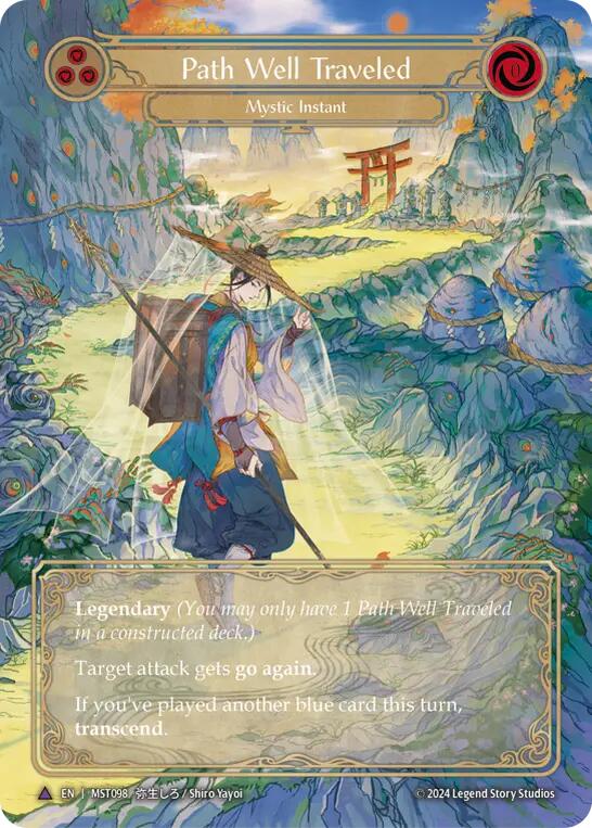 Path Well Traveled // Inner Chi (Marvel) [MST098] (Part the Mistveil)  Cold Foil | GnG Games