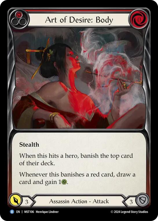 Art of Desire: Body (Red) [MST106] (Part the Mistveil) | GnG Games