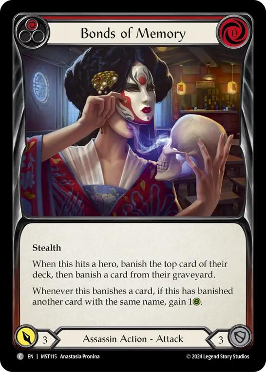 Bonds of Memory (Red) [MST115] (Part the Mistveil) | GnG Games