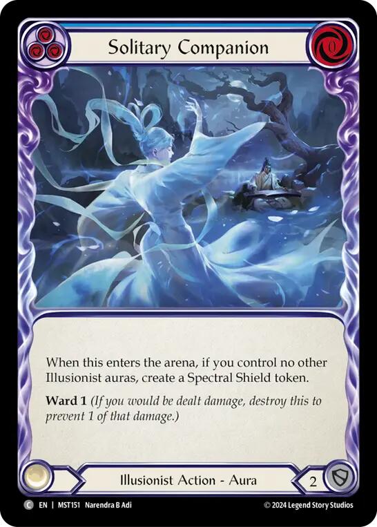 Solitary Companion (Blue) [MST151] (Part the Mistveil) | GnG Games