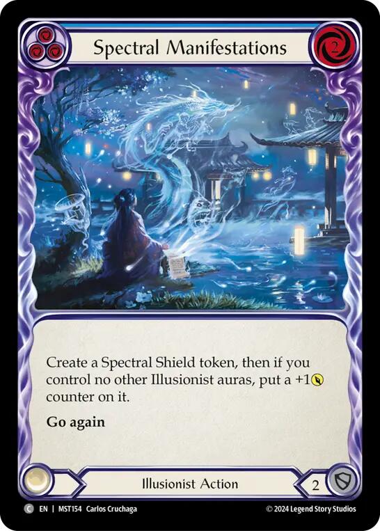 Spectral Manifestations (Blue) [MST154] (Part the Mistveil) | GnG Games