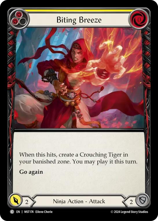 Biting Breeze (Yellow) [MST174] (Part the Mistveil) | GnG Games