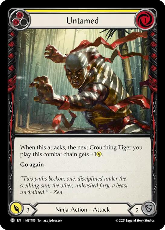 Untamed (Yellow) [MST186] (Part the Mistveil) | GnG Games