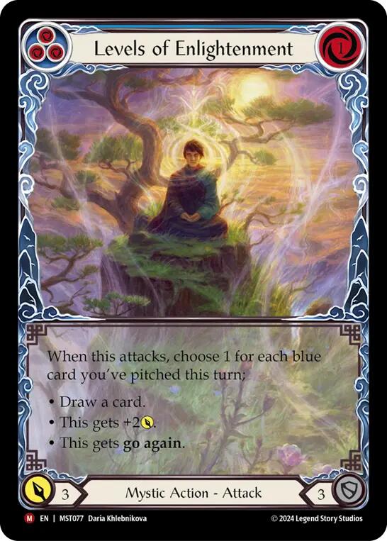 Levels of Enlightenment (Extended Art) [MST077] (Part the Mistveil)  Rainbow Foil | GnG Games