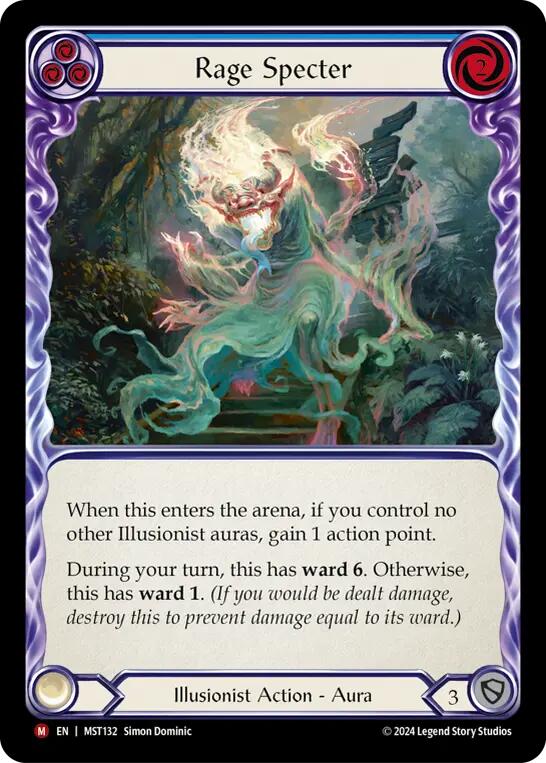 Rage Specter [MST132] (Part the Mistveil)  Rainbow Foil | GnG Games