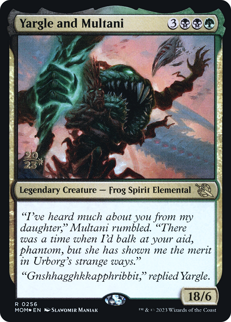 Yargle and Multani [March of the Machine Prerelease Promos] | GnG Games