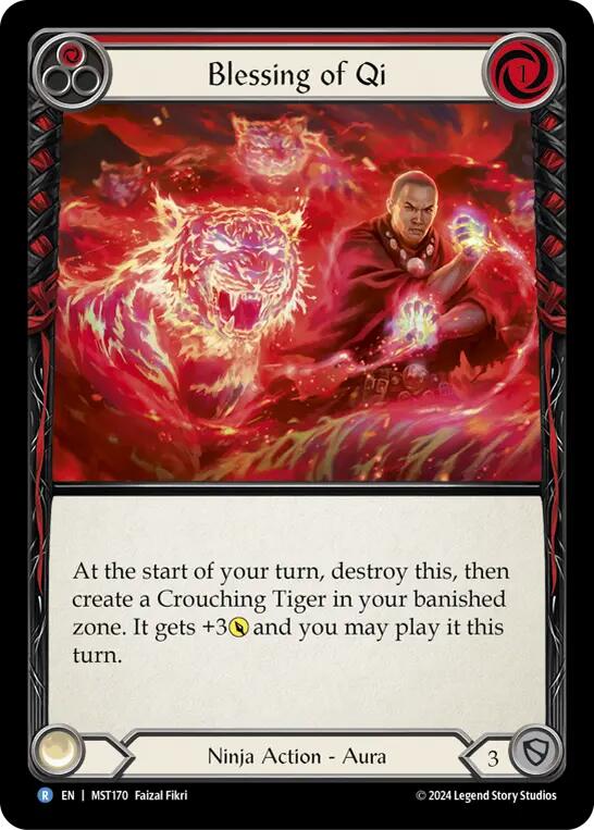 Blessing of Qi (Red) [MST170] (Part the Mistveil) | GnG Games