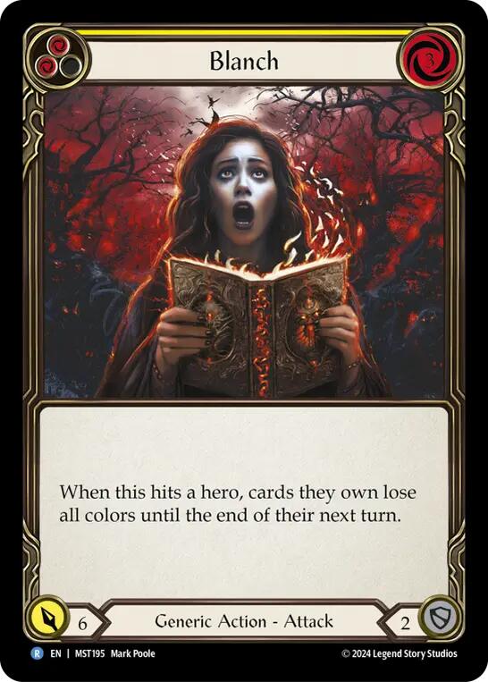 Blanch (Yellow) [MST195] (Part the Mistveil)  Rainbow Foil | GnG Games