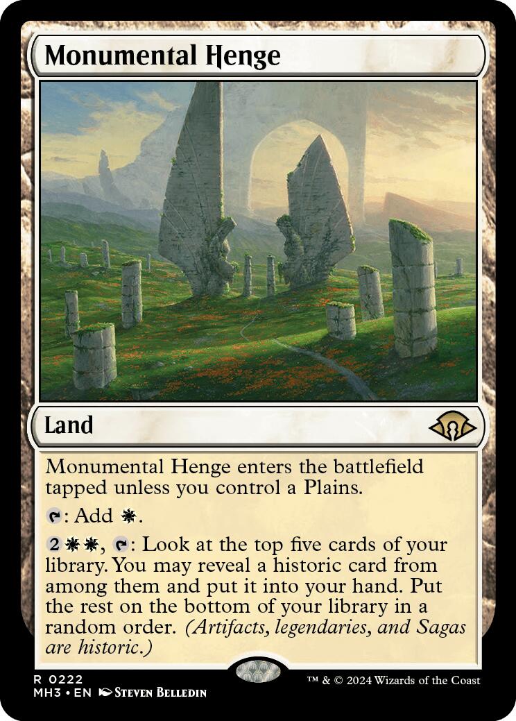 Monumental Henge [Modern Horizons 3] | GnG Games