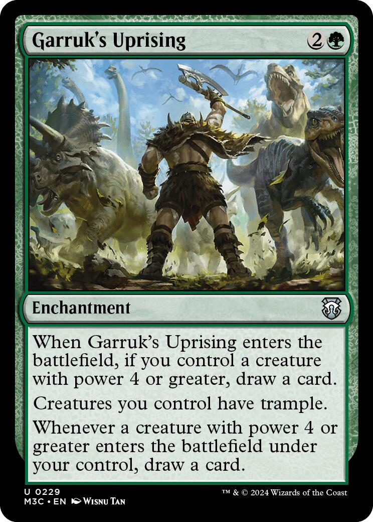 Garruk's Uprising [Modern Horizons 3 Commander] | GnG Games