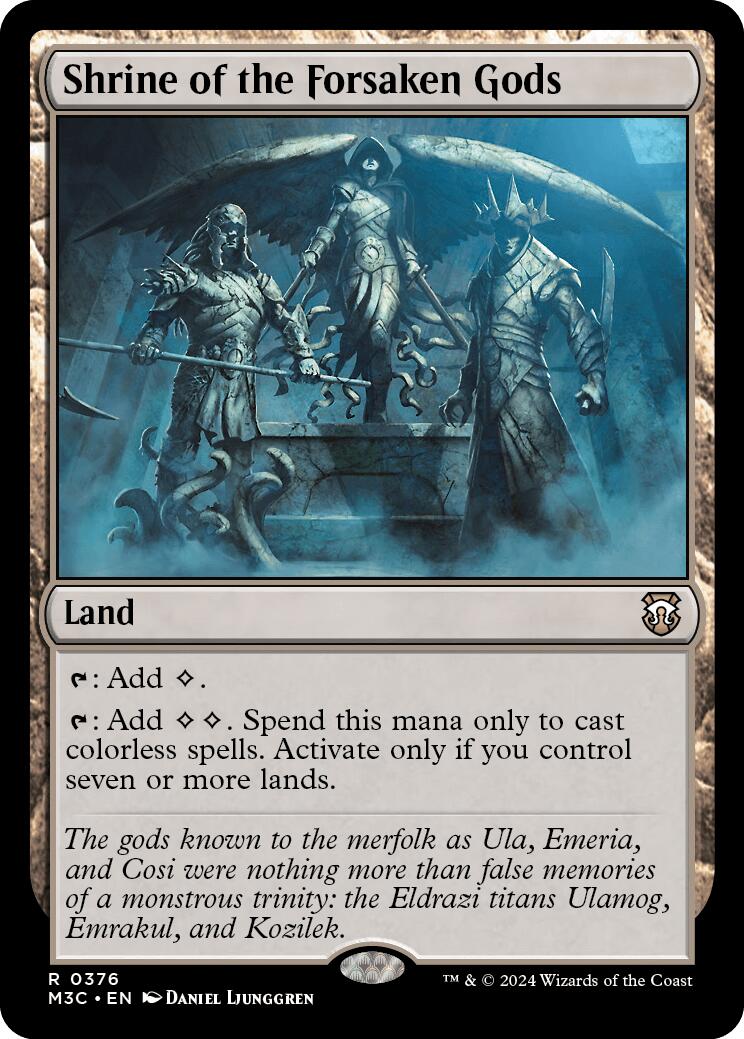 Shrine of the Forsaken Gods [Modern Horizons 3 Commander] | GnG Games