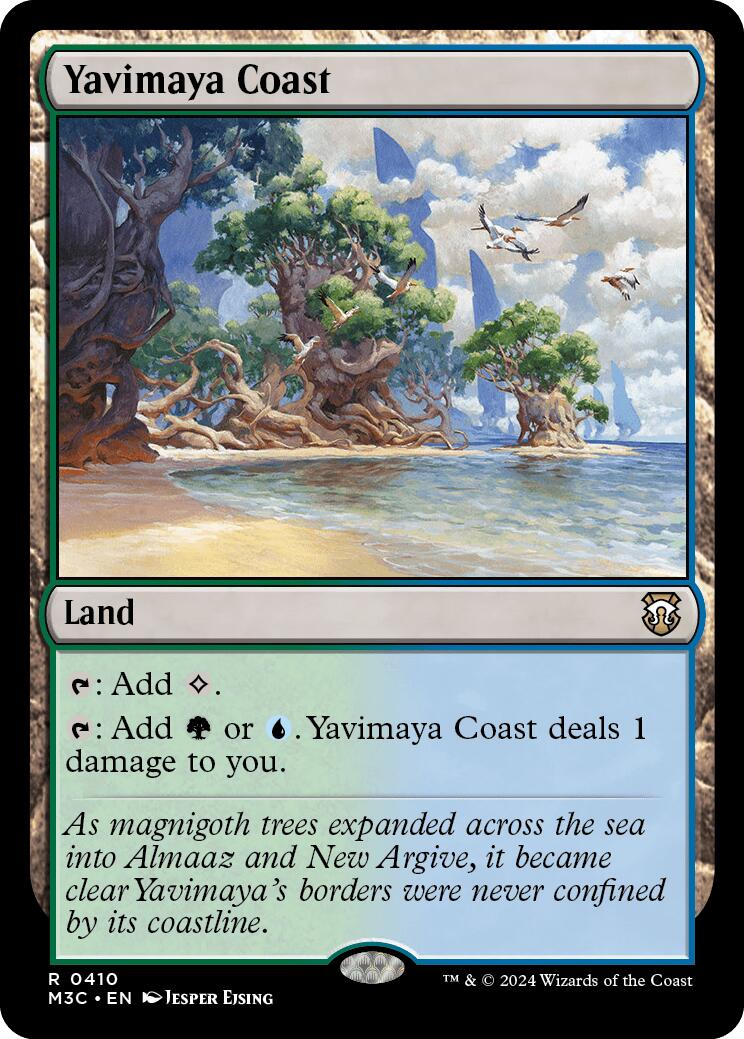 Yavimaya Coast [Modern Horizons 3 Commander] | GnG Games