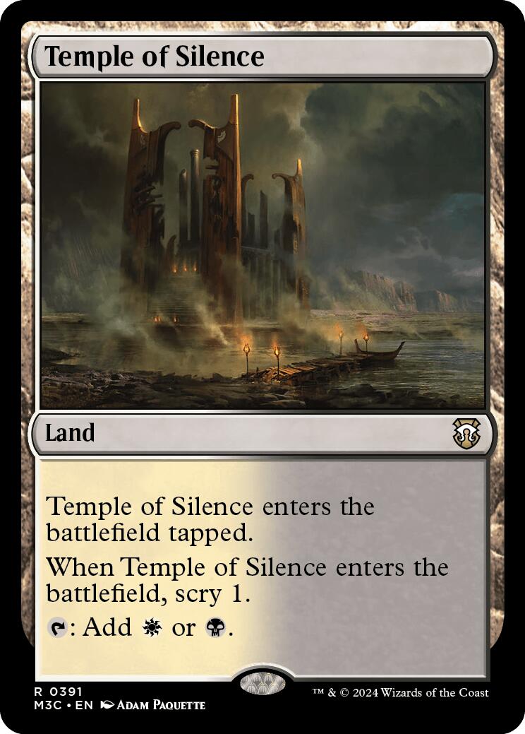 Temple of Silence [Modern Horizons 3 Commander] | GnG Games