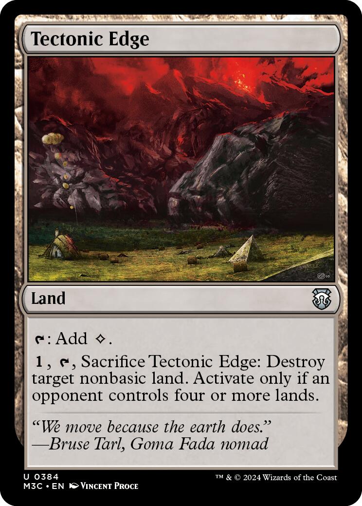 Tectonic Edge [Modern Horizons 3 Commander] | GnG Games