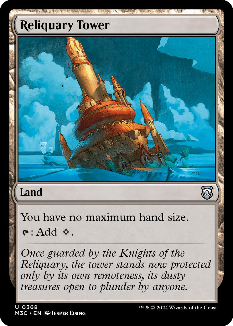 Reliquary Tower [Modern Horizons 3 Commander] | GnG Games
