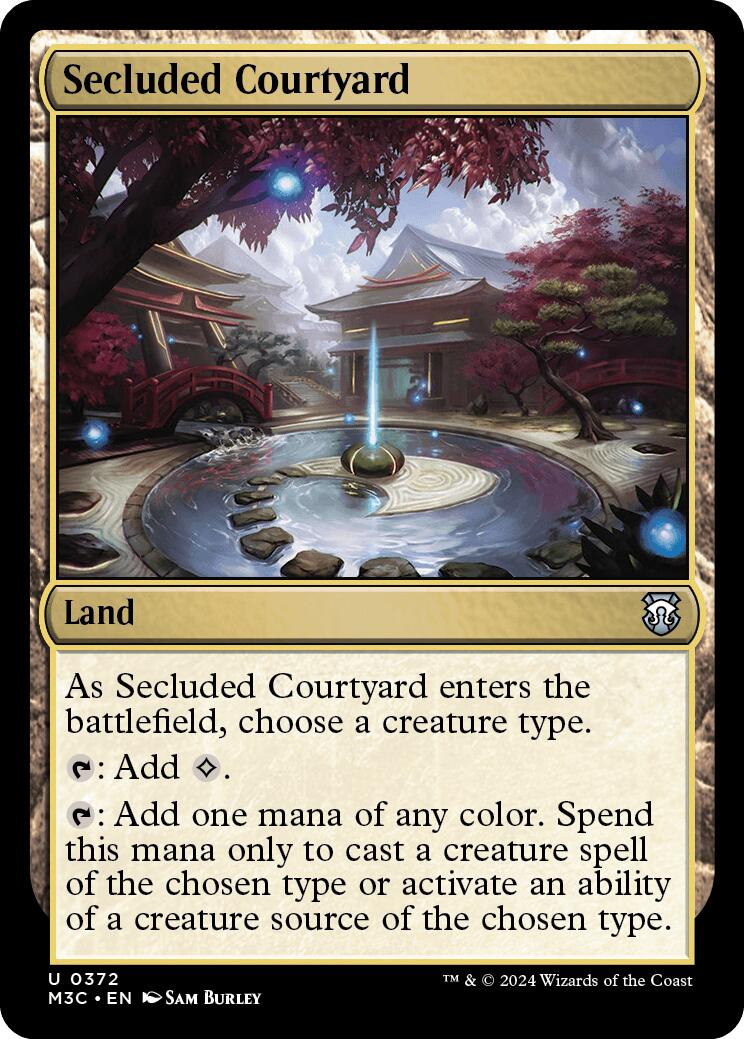 Secluded Courtyard [Modern Horizons 3 Commander] | GnG Games