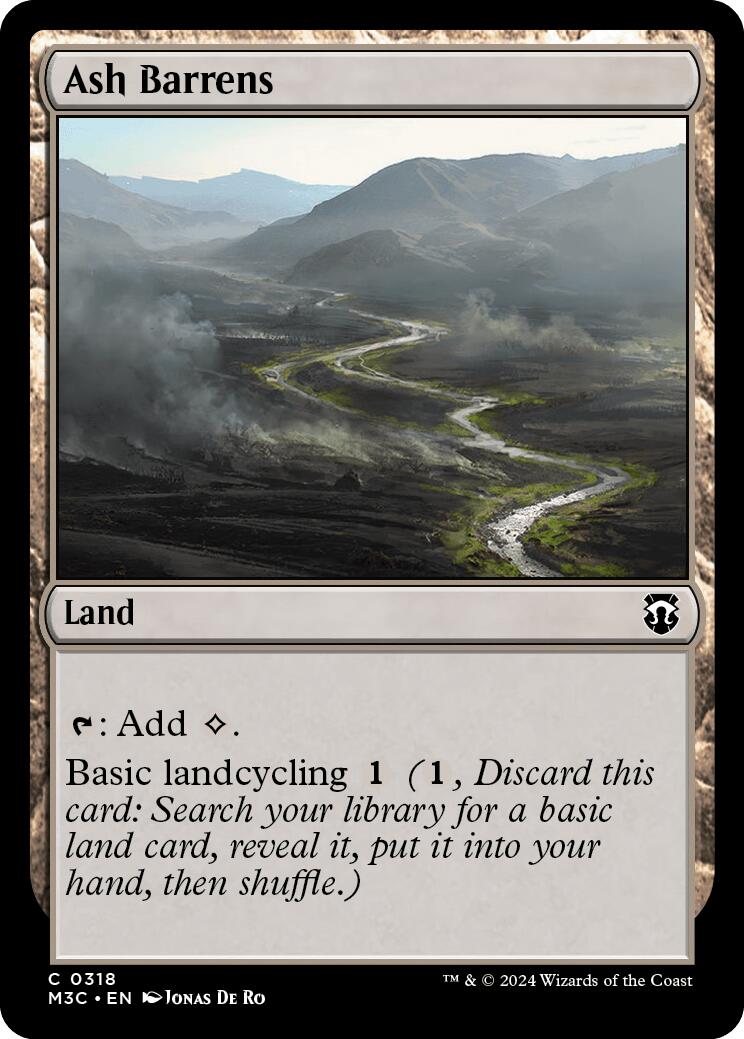 Ash Barrens [Modern Horizons 3 Commander] | GnG Games