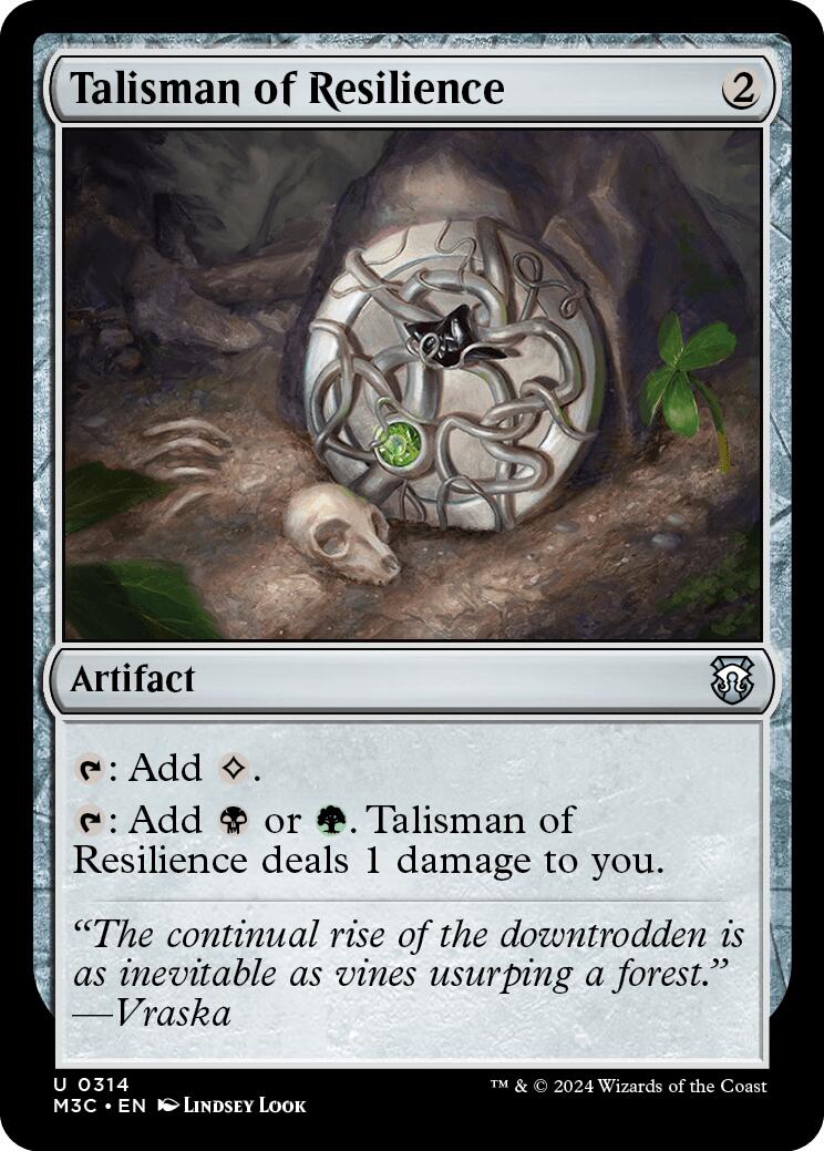 Talisman of Resilience [Modern Horizons 3 Commander] | GnG Games