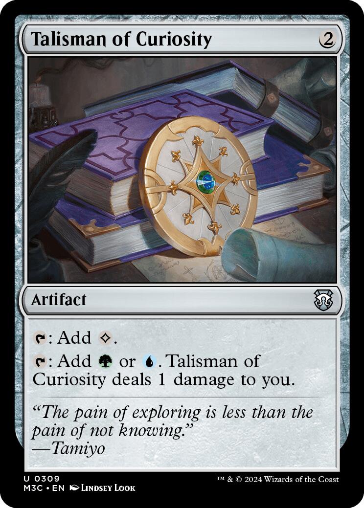 Talisman of Curiosity [Modern Horizons 3 Commander] | GnG Games