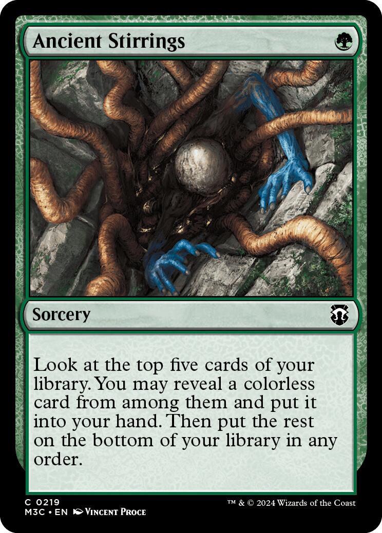 Ancient Stirrings [Modern Horizons 3 Commander] | GnG Games