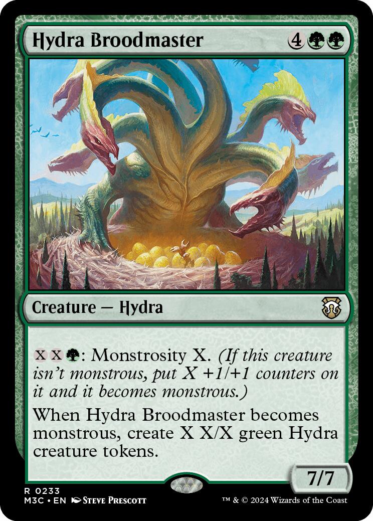 Hydra Broodmaster [Modern Horizons 3 Commander] | GnG Games