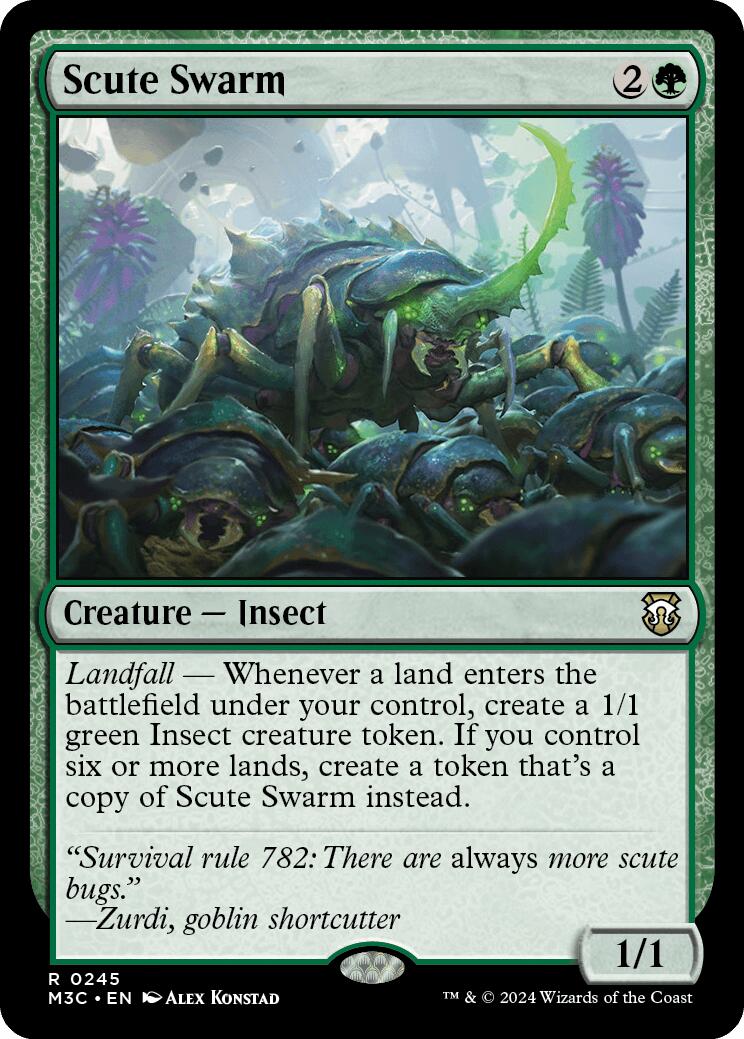 Scute Swarm [Modern Horizons 3 Commander] | GnG Games