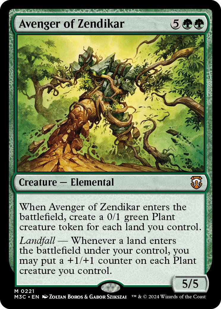 Avenger of Zendikar [Modern Horizons 3 Commander] | GnG Games