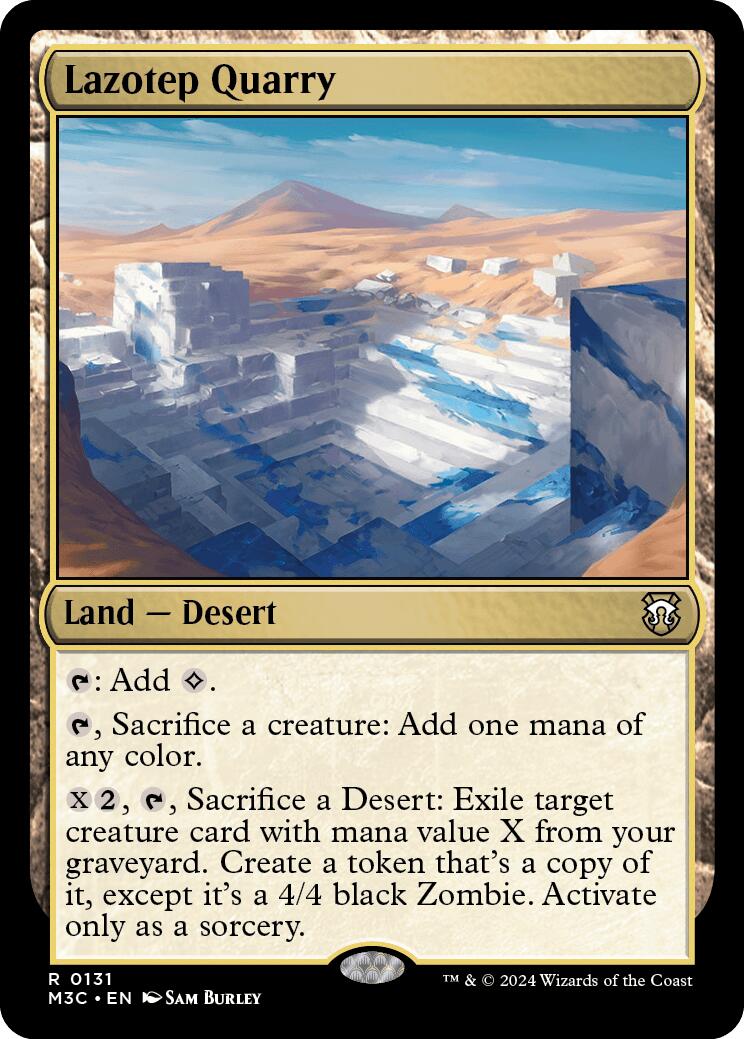 Lazotep Quarry [Modern Horizons 3 Commander] | GnG Games