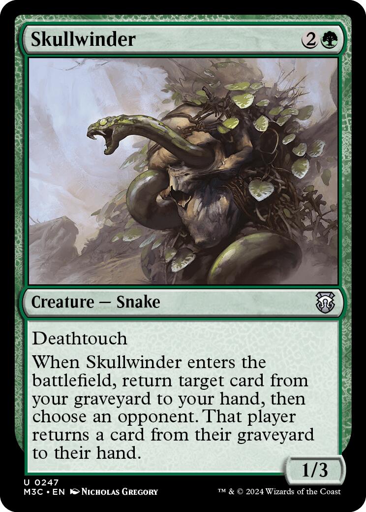 Skullwinder [Modern Horizons 3 Commander] | GnG Games