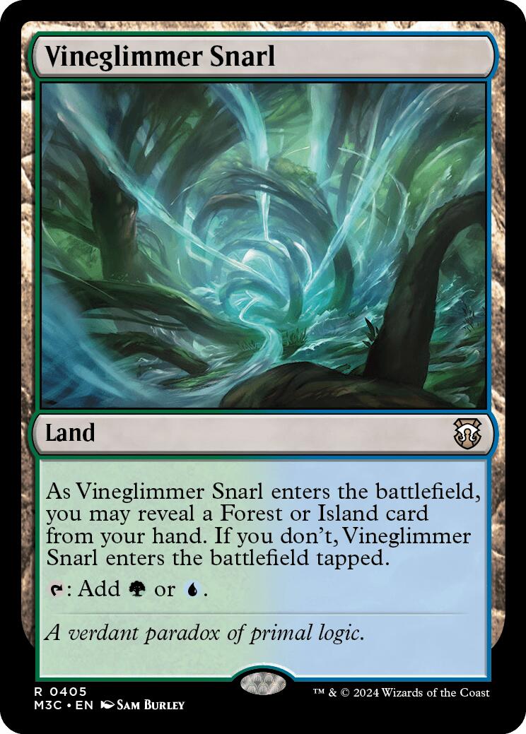 Vineglimmer Snarl [Modern Horizons 3 Commander] | GnG Games