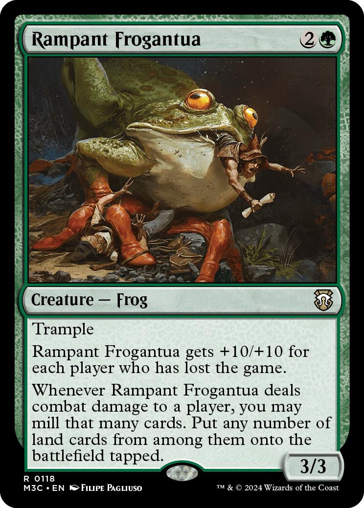 Rampant Frogantua [Modern Horizons 3 Commander] | GnG Games