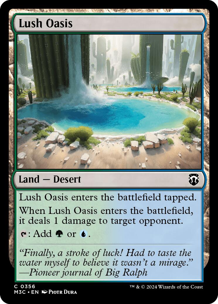 Lush Oasis [Modern Horizons 3 Commander] | GnG Games