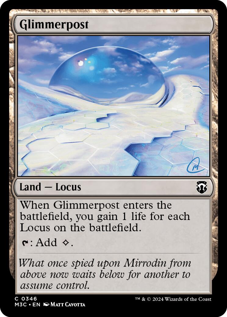 Glimmerpost [Modern Horizons 3 Commander] | GnG Games