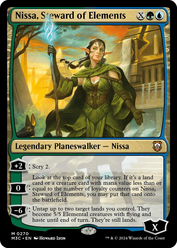 Nissa, Steward of Elements [Modern Horizons 3 Commander] | GnG Games