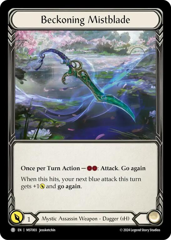 Beckoning Mistblade // Spectral Shield [MST003//MST158] (Part the Mistveil) | GnG Games