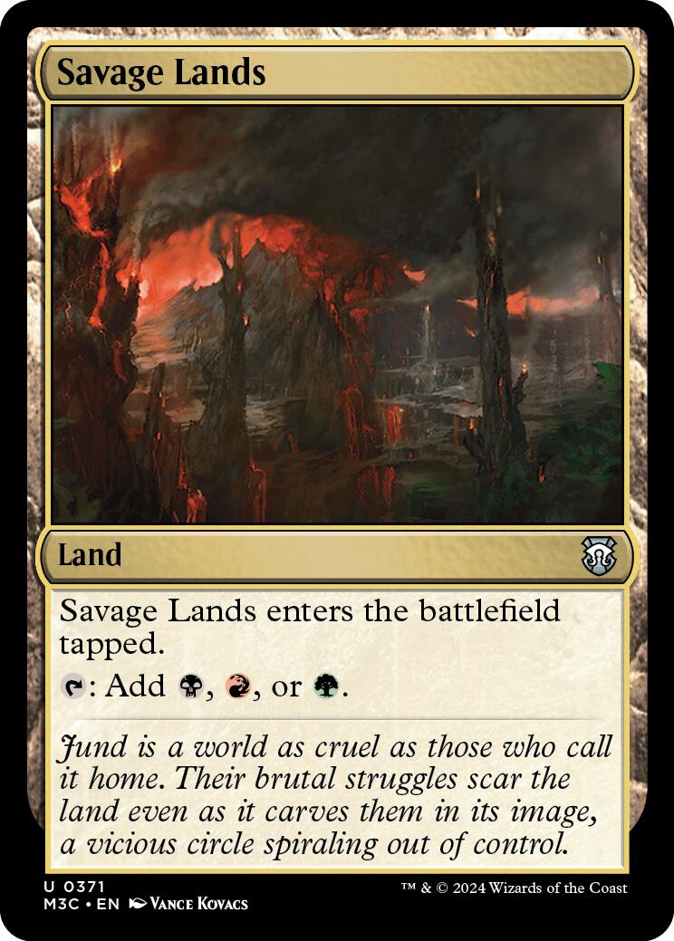 Savage Lands [Modern Horizons 3 Commander] | GnG Games