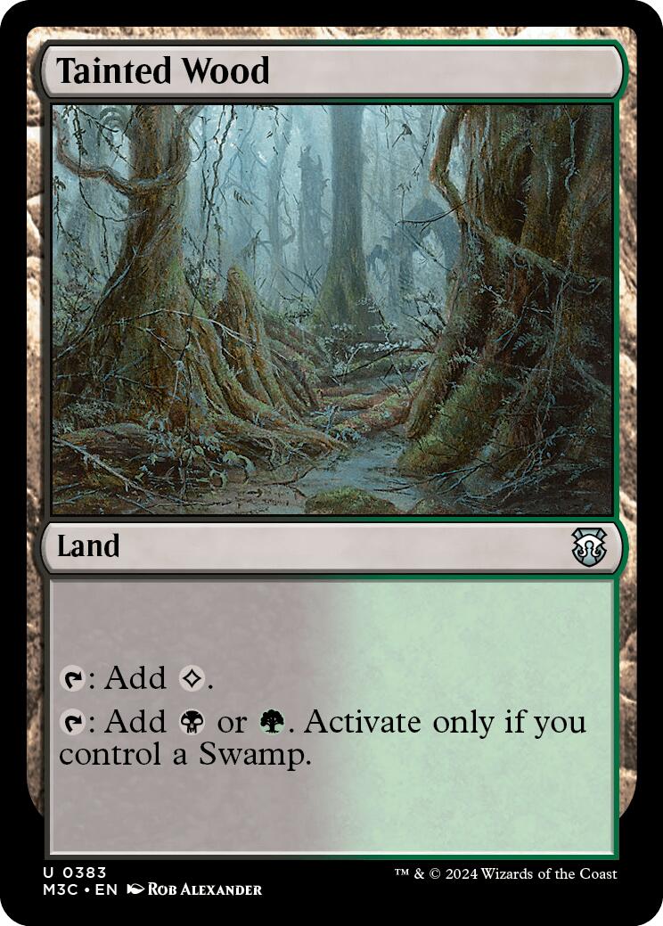 Tainted Wood [Modern Horizons 3 Commander] | GnG Games