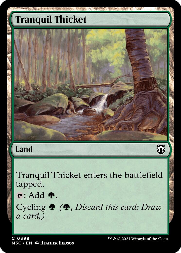 Tranquil Thicket [Modern Horizons 3 Commander] | GnG Games